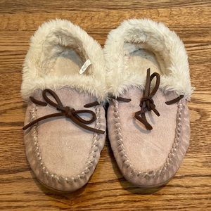 J Crew Moccasin Slippers